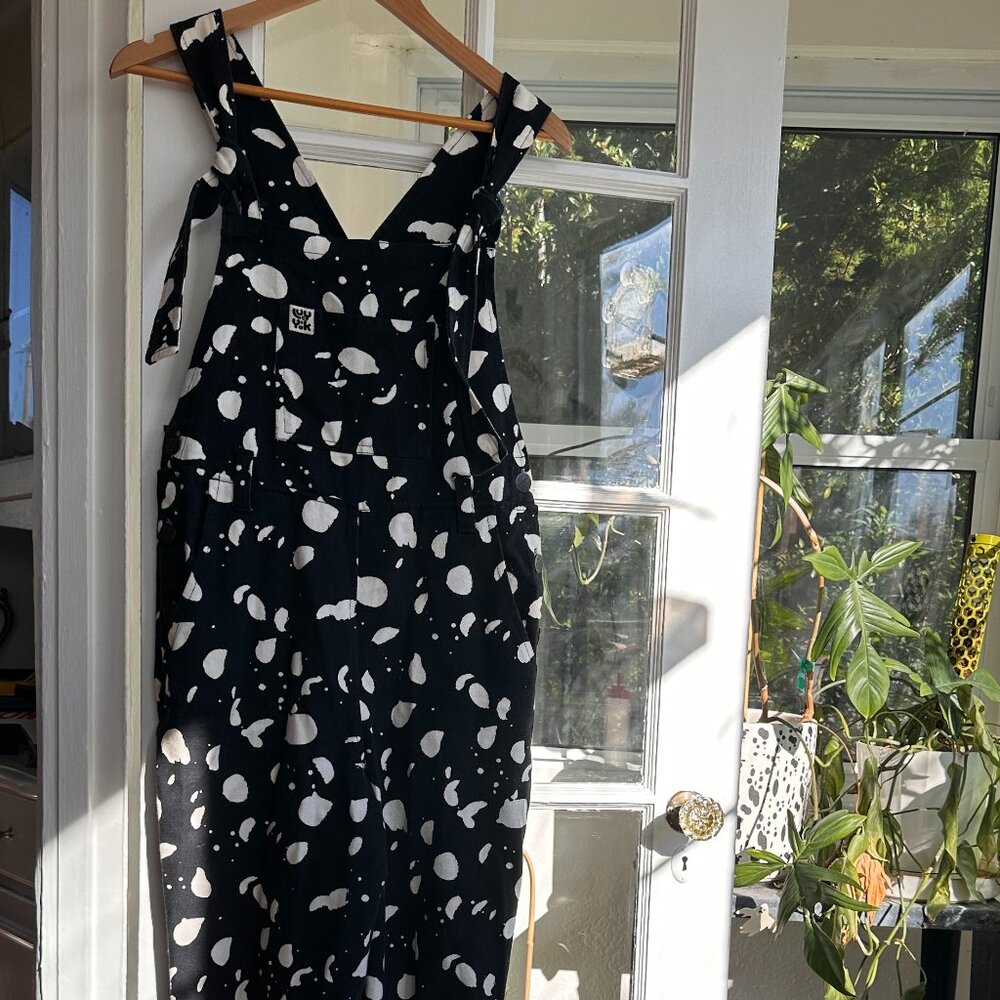 Adjustable Lucy & Yak Cotton Dungaree Overalls Discontinued Pattern